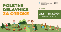 Poletne delavnice za otroke - 5. sklop