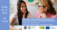 Predavanje: Kako lahko starši pomagamo mladostniku pri izbiri šole in poklica?