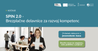 Vabljeni k vključitvi v brezplačna usposabljanja za razvoj kompetenc - SPIN 2.0